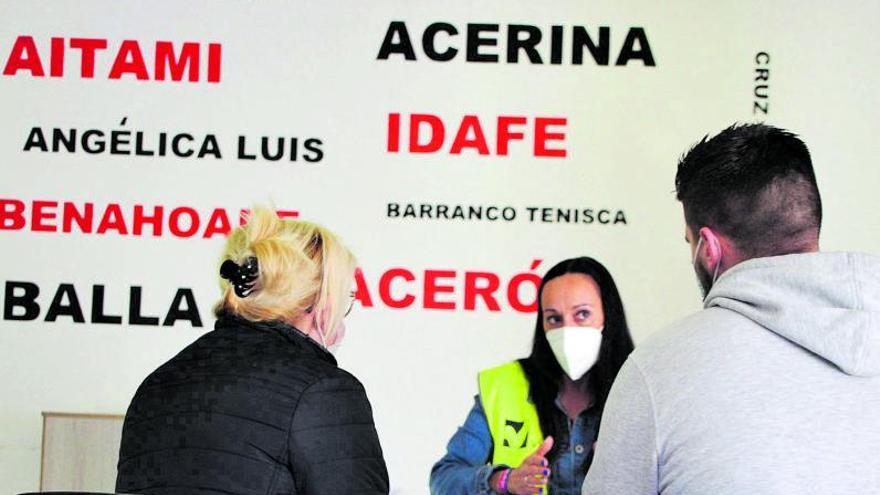 Vivienda entrega a  los afectados por el volcán 16 pisos en Montaña Tenisca