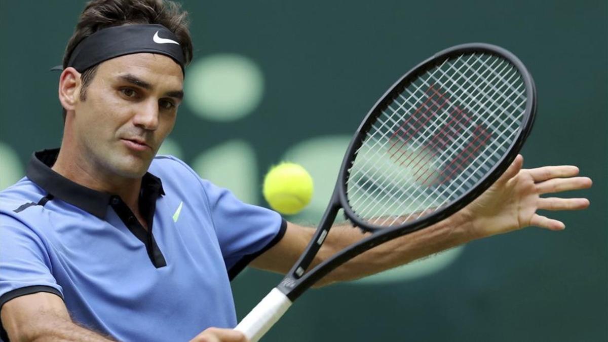 Federer sigue muy cómodo en el torneo de Halle