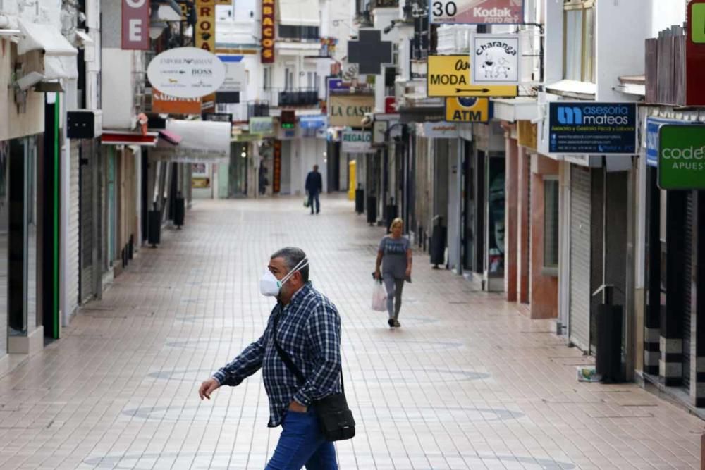 Lunes, 27 de abril | Las calles de Torremolinos durante el estado de alarma