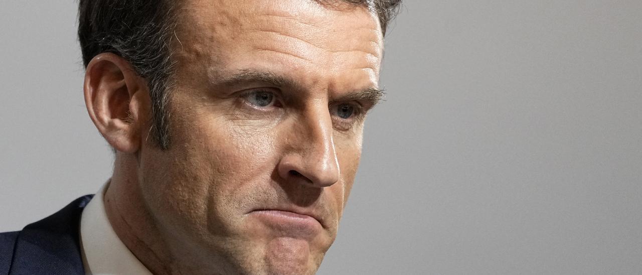 El presidente francés, Emmanuel Macron.