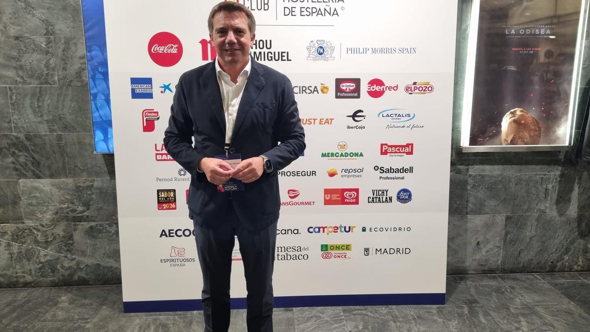 Almeida, esta mañana en Madrid