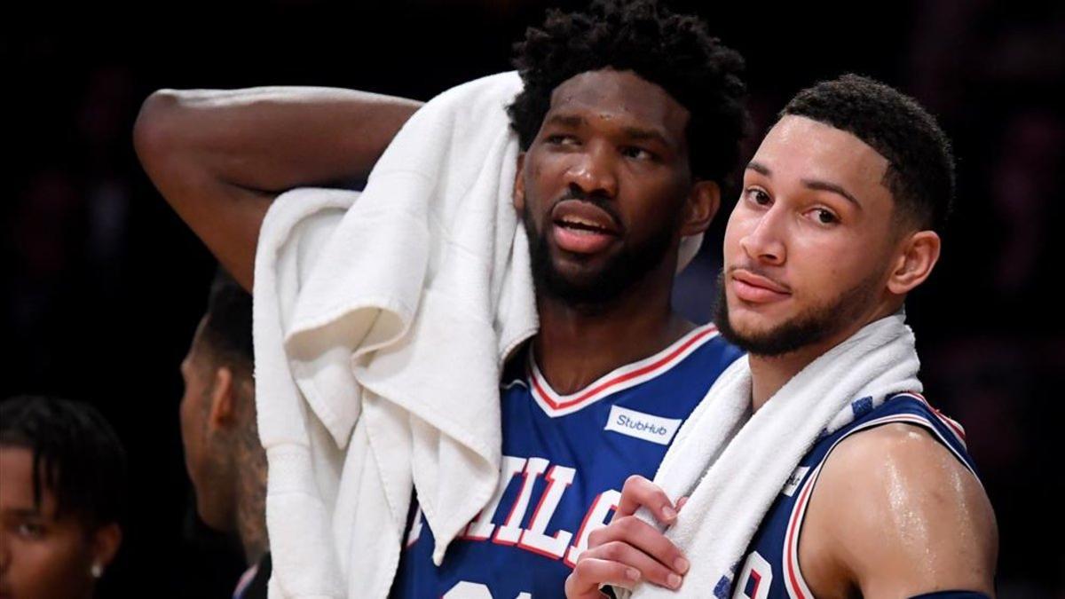 Embiid y Simmons, poder internacional para los Sixers