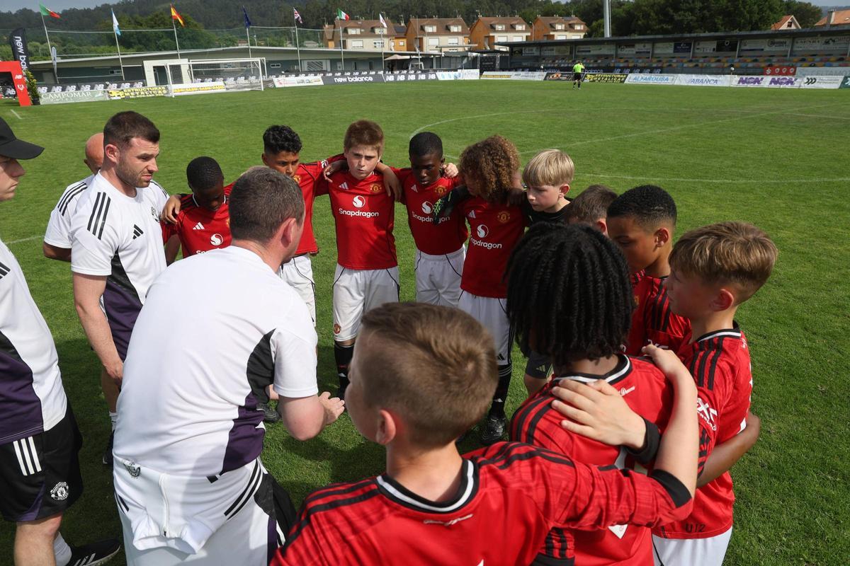 El Manchester United mostró un buen nivel futbolístico.