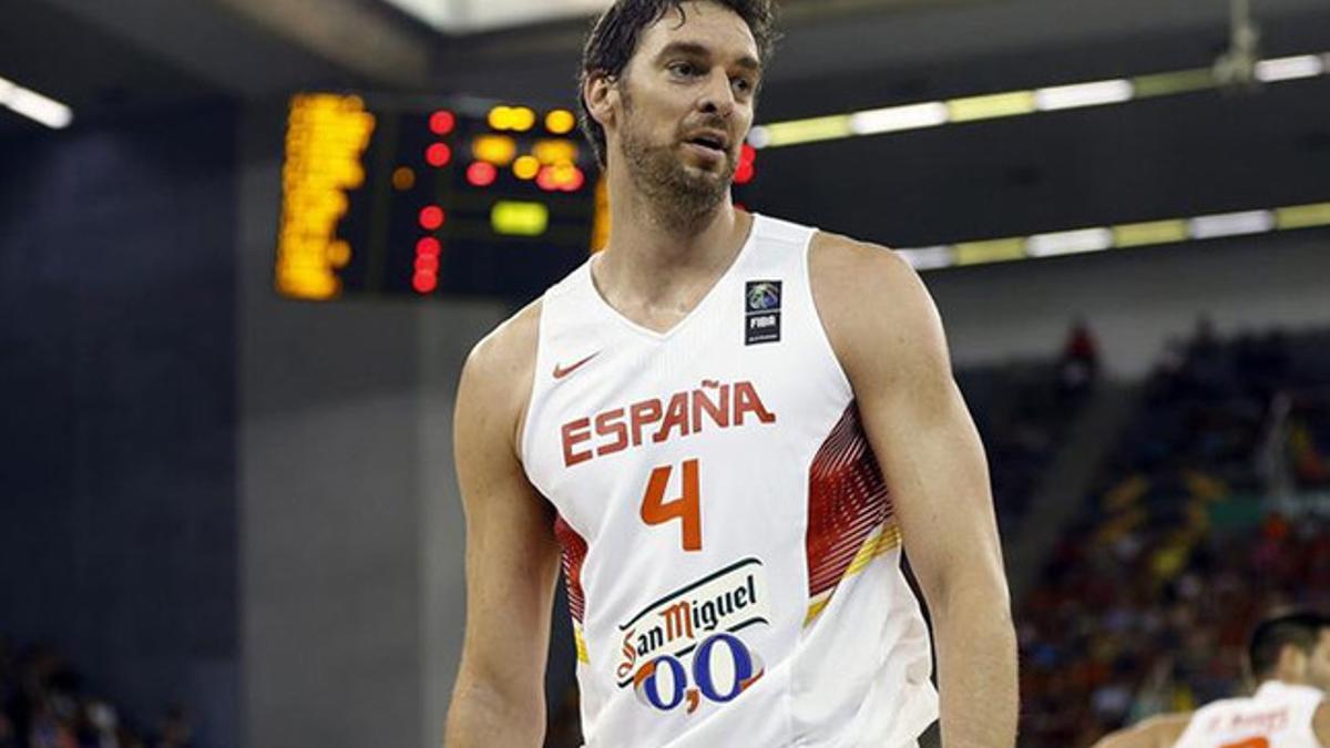 Pau Gasol es el gran referente de España en el Mundial