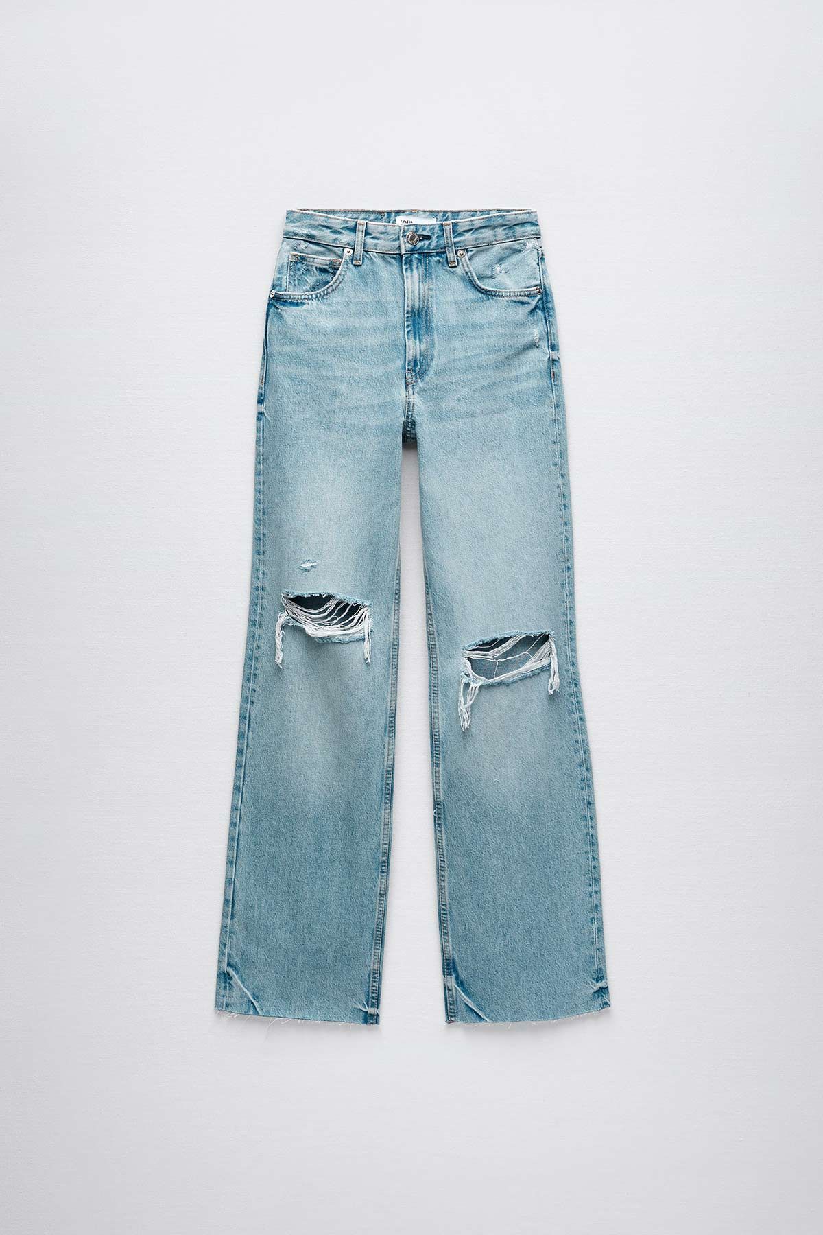 Jeans Wide Leg rotos de Zara