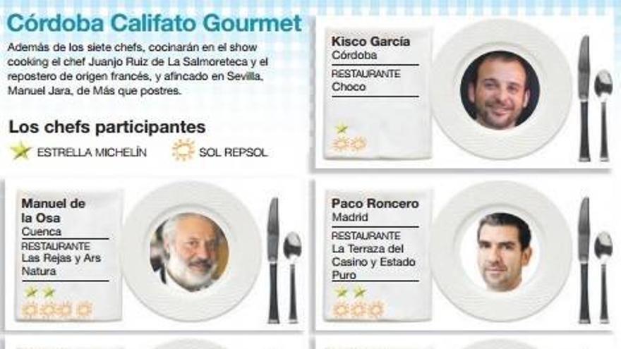 Siete &#039;sabios&#039; de la cocina fusionan hoy sabores de cuatro culturas