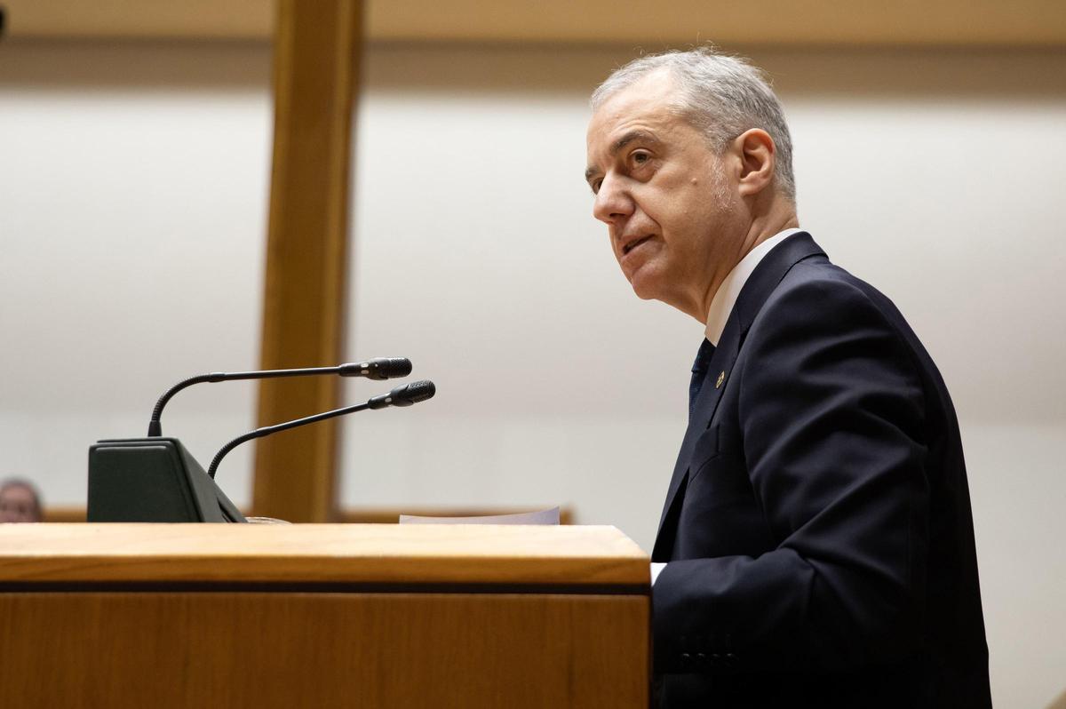 El lehendakari, Iñigo Urkullu.