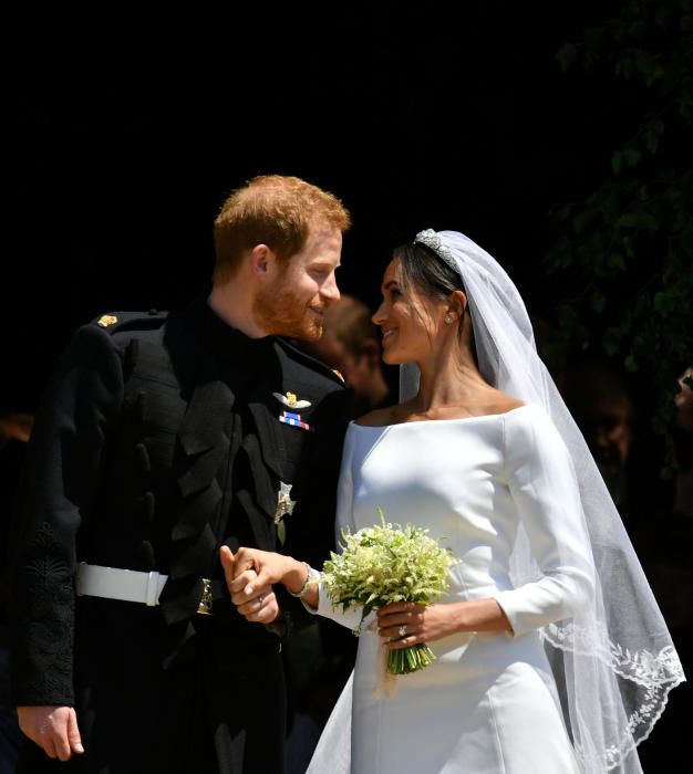 El príncipe Harry y Meghan Markle, marido y mujer