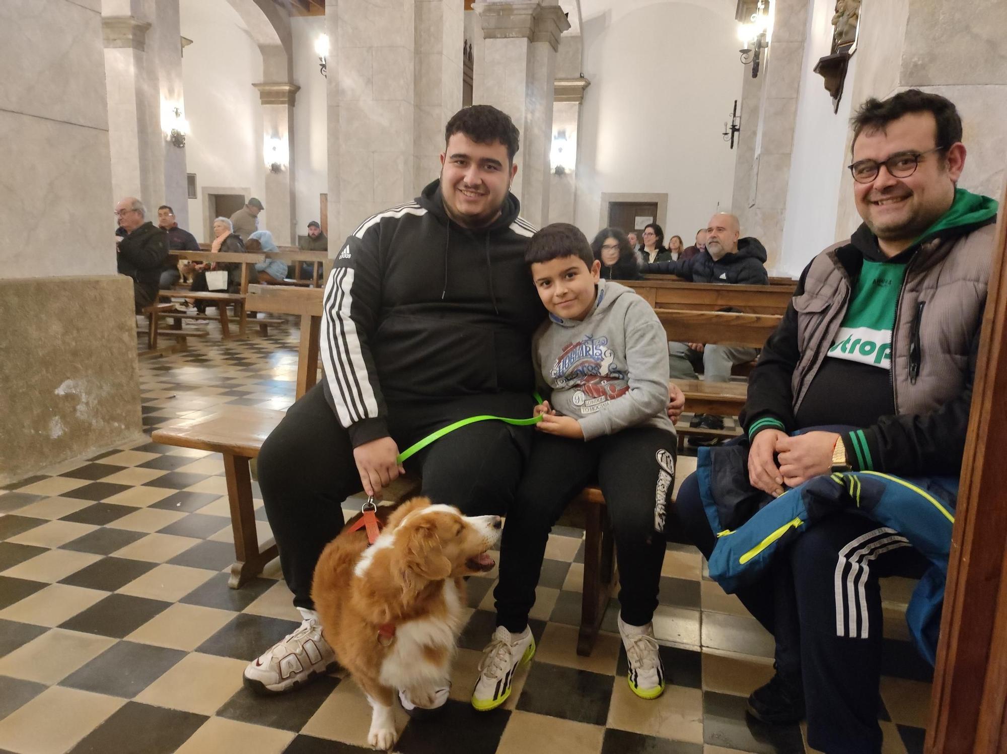 En imágenes: Así fue la bendición de mascotas por San Antón, en Tapia