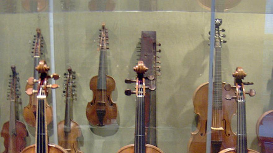 Unos violines Stradivarius.