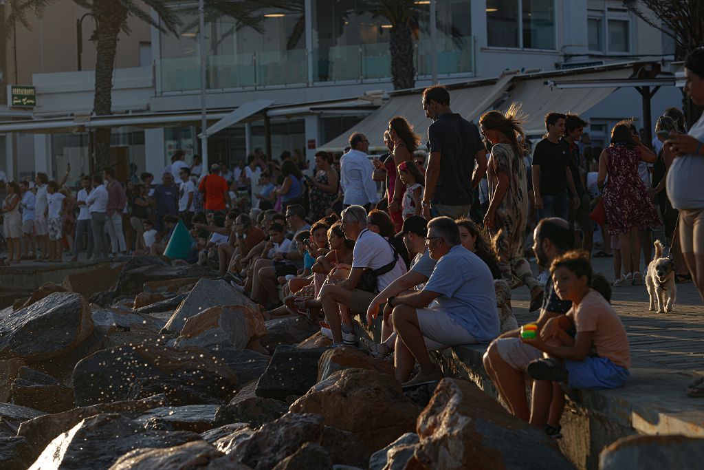 Procesión de la Virgen en Cabo de Palos y Los Nietos