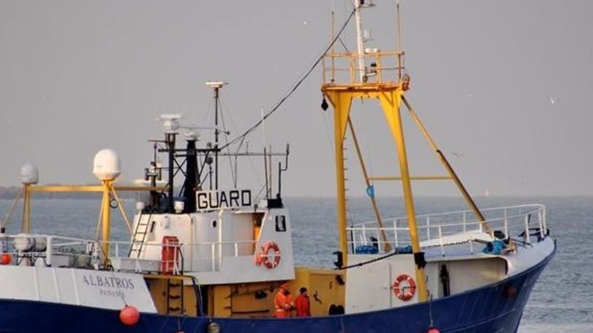 El barco ‘Albatros’, interceptado por Vigilancia Aduanera con hachís en su interior.