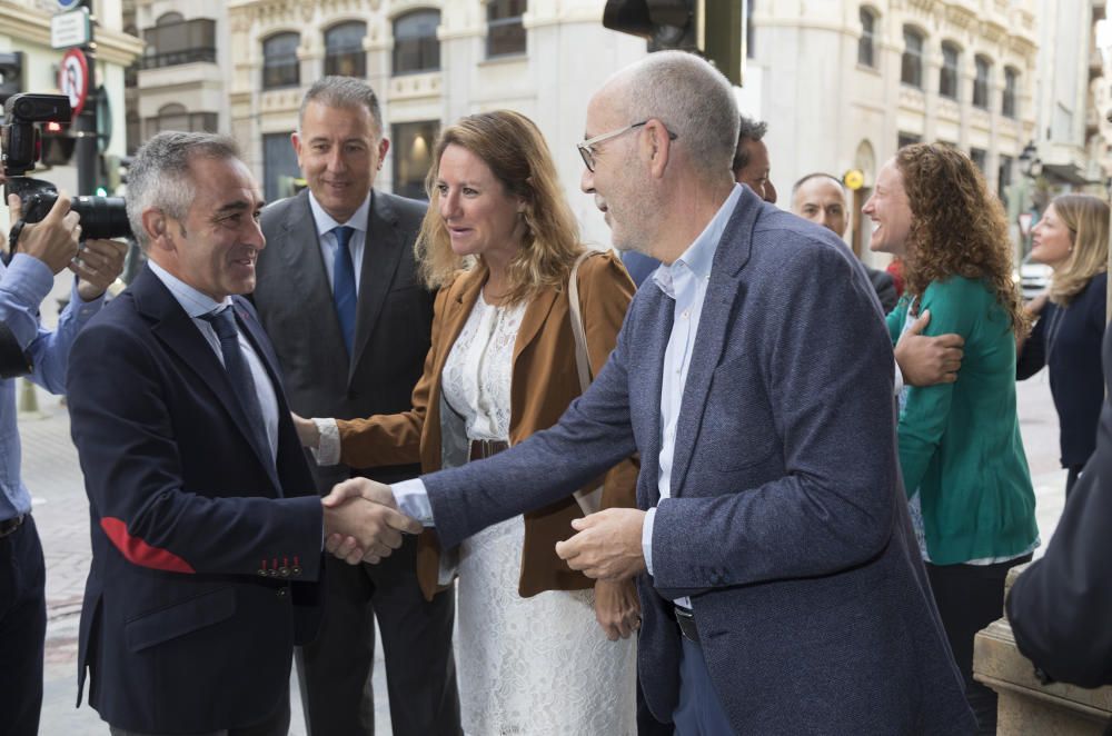 Desayuno con Javier Moliner en el Casino Antiguo de Castelló