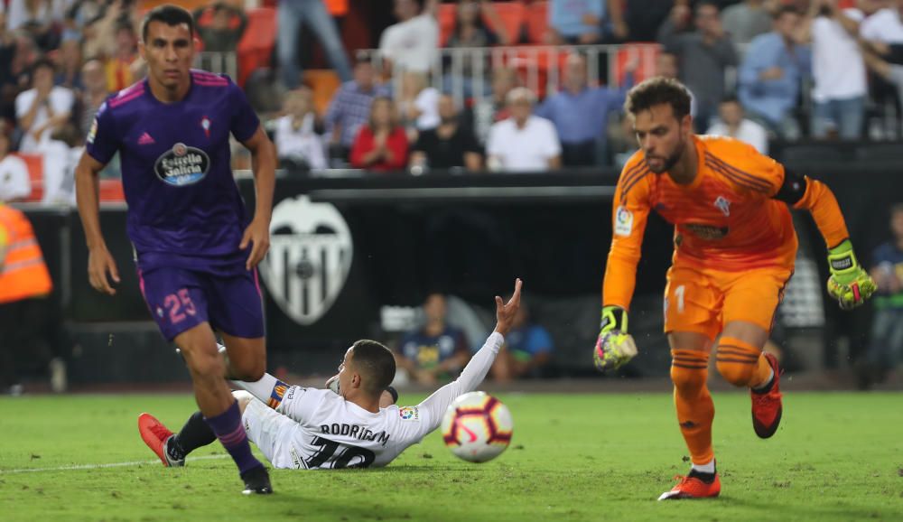 Valencia CF - Celta de Vigo, en fotos