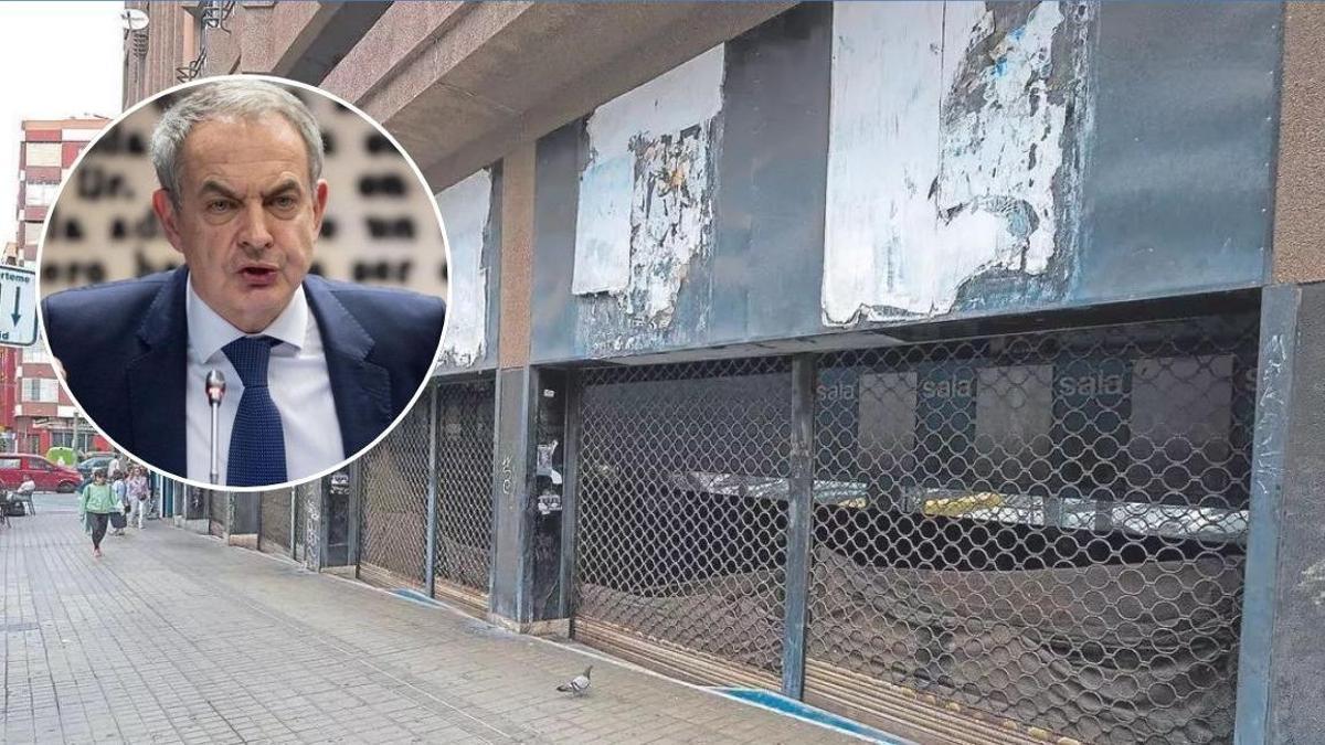 Testaferro de Zapatero en Canarias inmobiliaria: antiguos multicines Galaxys, en Las Palmas de Gran Canaria, cerrados desde 2007
