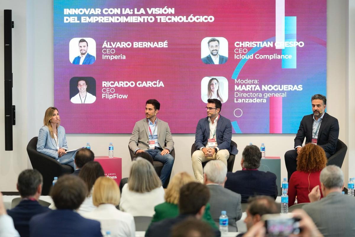 Mesa de IA en la jornada 'Paco Pons'