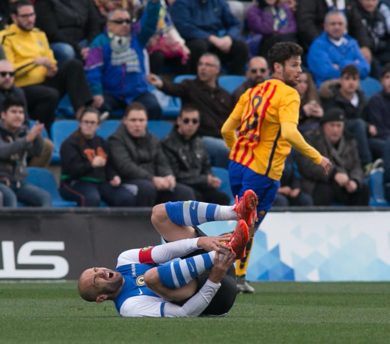 Hércules 0 - Barcelona B 2