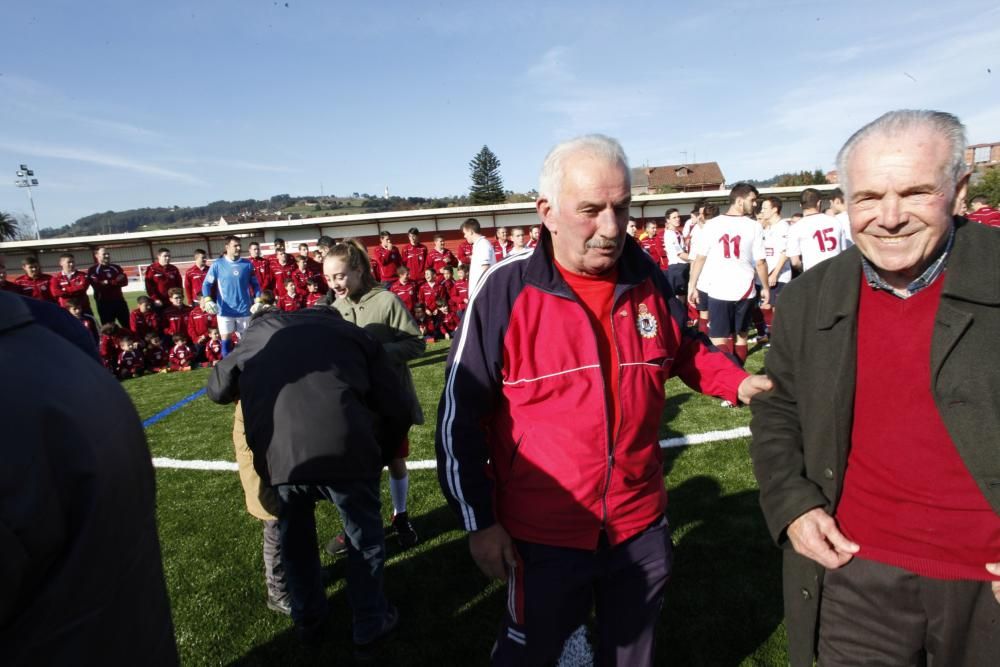 Inauguración del nuevo campo del Gijón Industrial