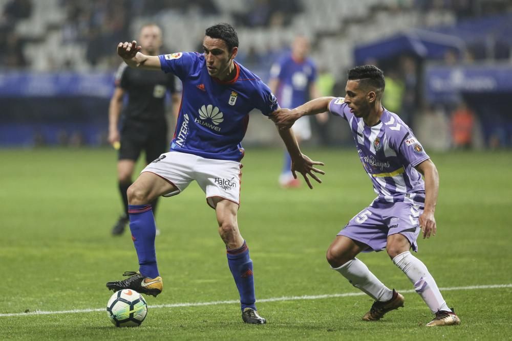 El partido entre el Real Oviedo y el Real Valladolid, en imágenes