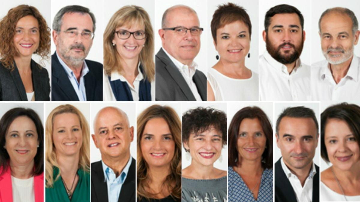 Combo Los 15 diputados socialistas que votaron 'no' a la investidura de Mariano Rajoy