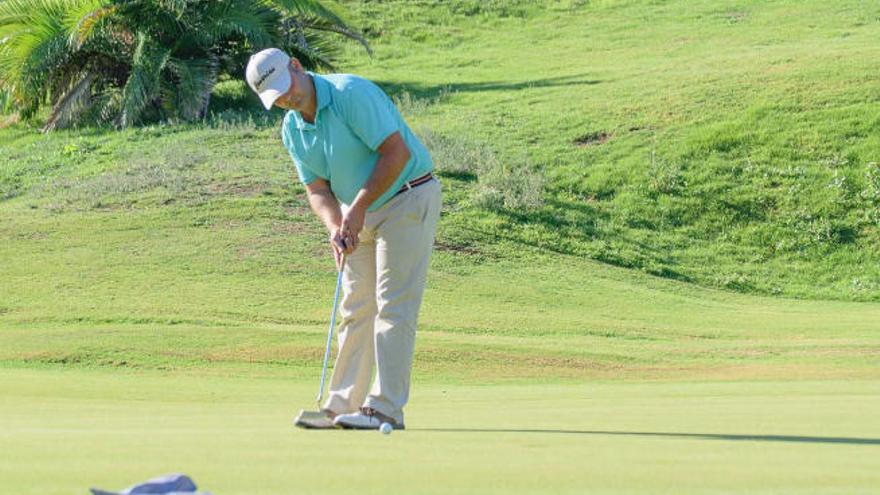 Eustaquio Rodríguez, campeón scratch en Las Palmeras.