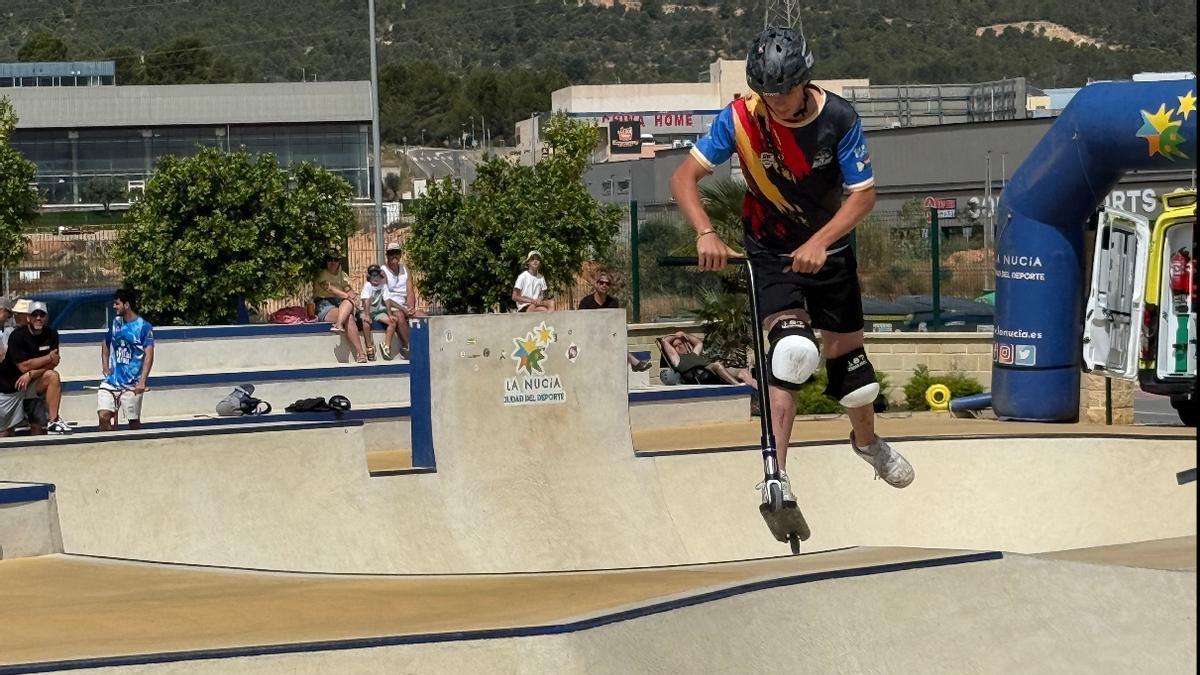 un total de 33 riders compitieron con sus mejores “trucos” en La Nucía.
