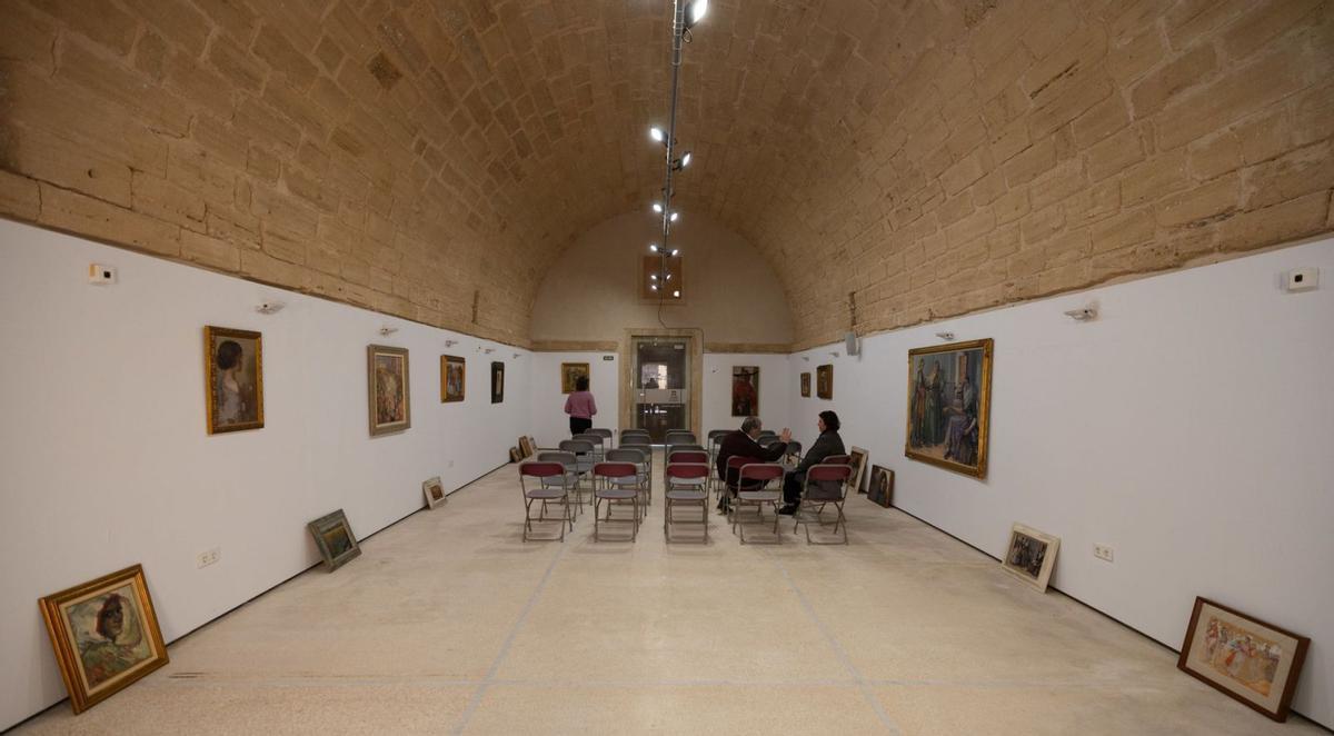 Exposición en Es Polvorí por el 150 aniversario del nacimiento del pintor Narcís Puget. | VICENT MARÍ