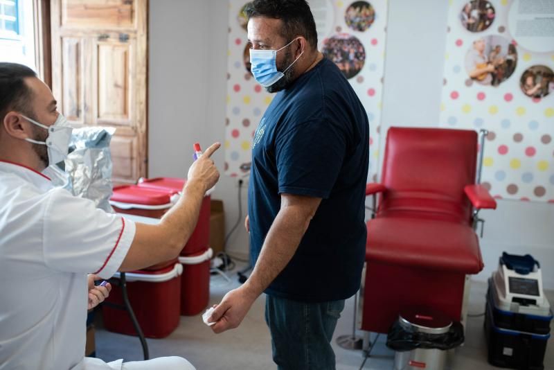 Donación de sangre de colectivos del Carnaval