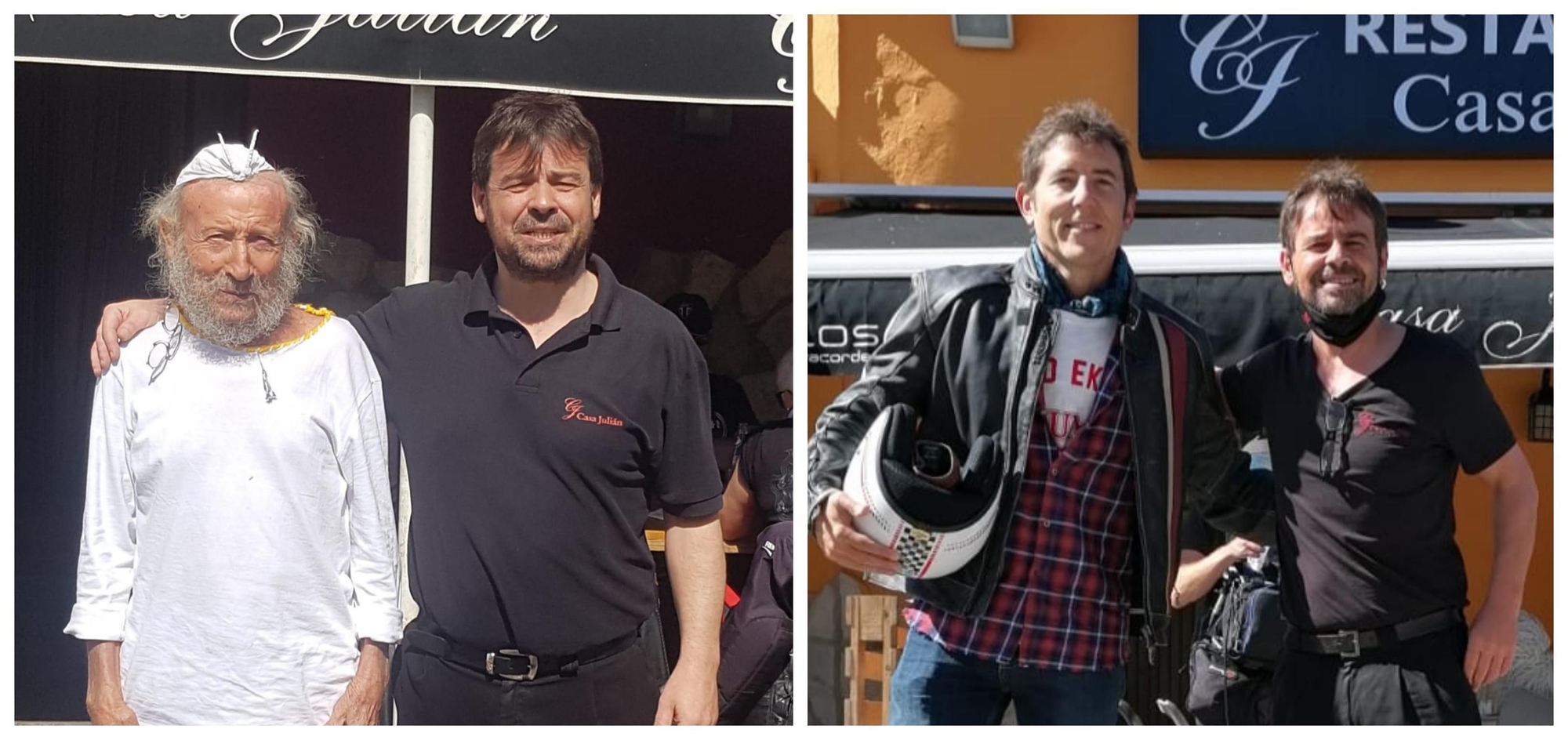 El artista Ripollés y el presentador Manel Fuentes, entre las caras conocidas que se han acercado por este templo del buen almuerzo en La Barona.