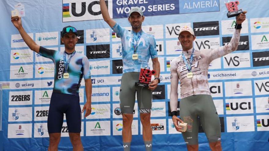 Alejandro Valverde arrasa en La Indomable