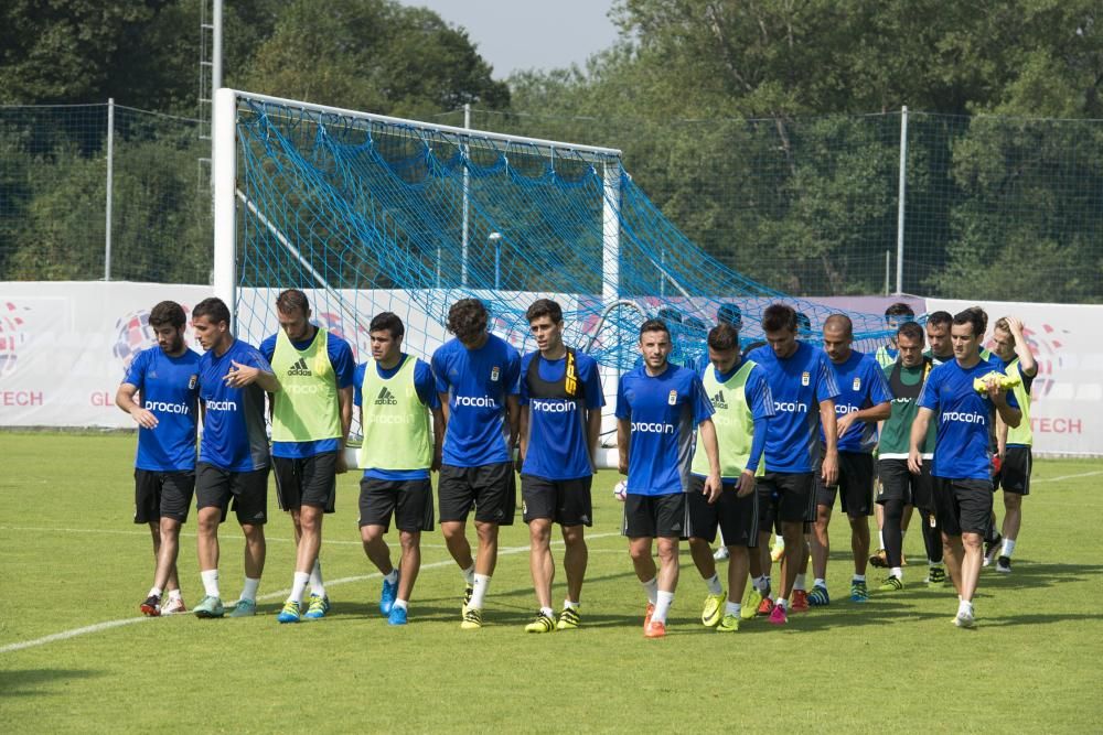 Entrenamiento del Real Oviedo