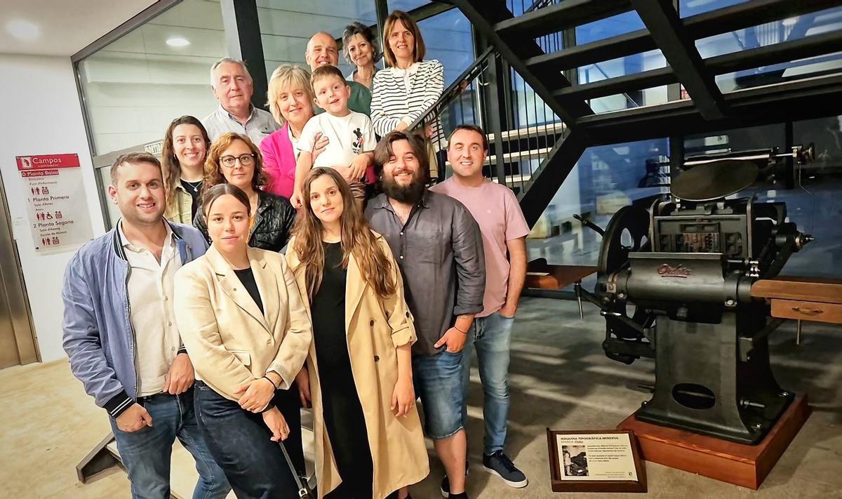 La familia Adrover Cirer.