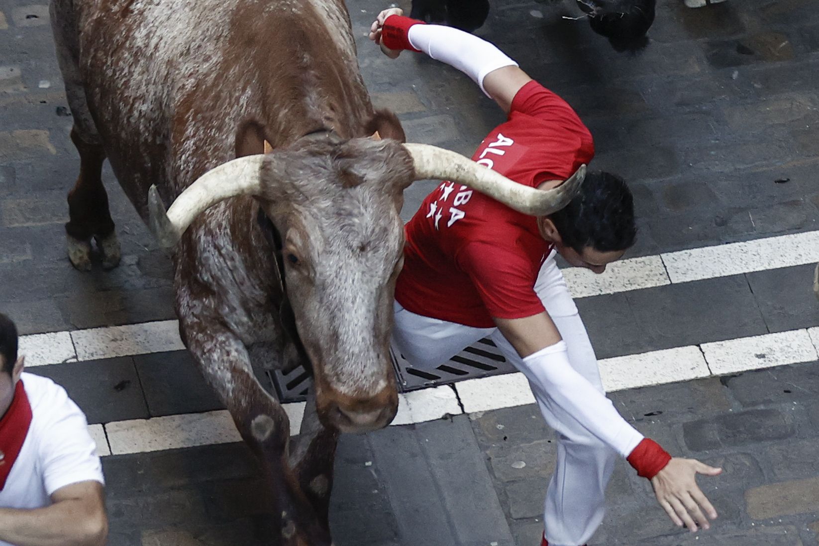 El séptimo encierro de Sanfermines 2022, en imágenes