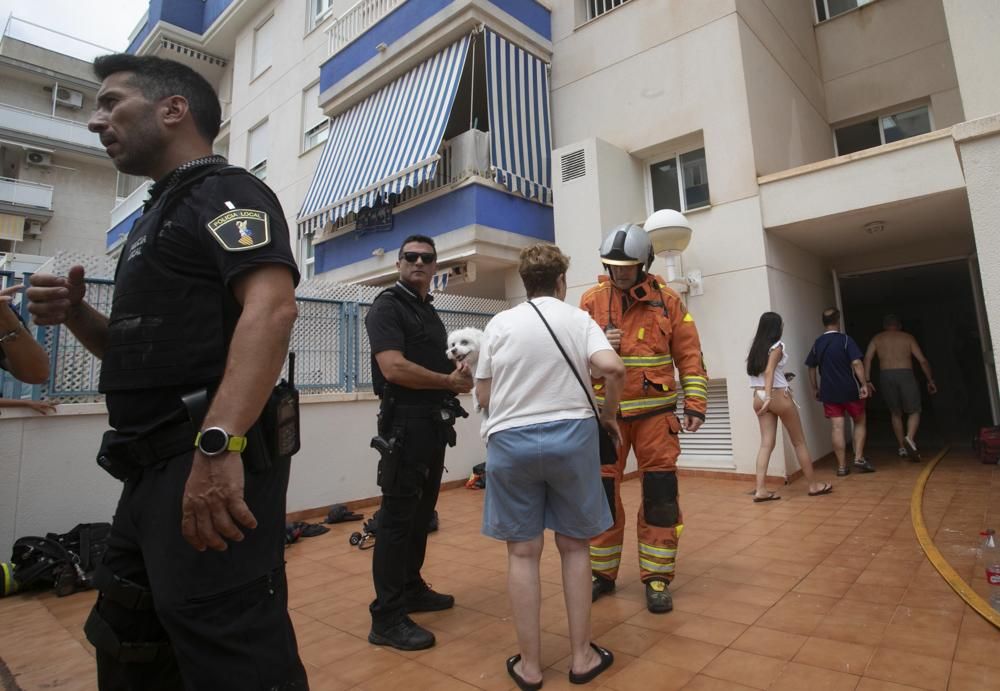 Incendio en una vivienda de Canet d'En Berenguer