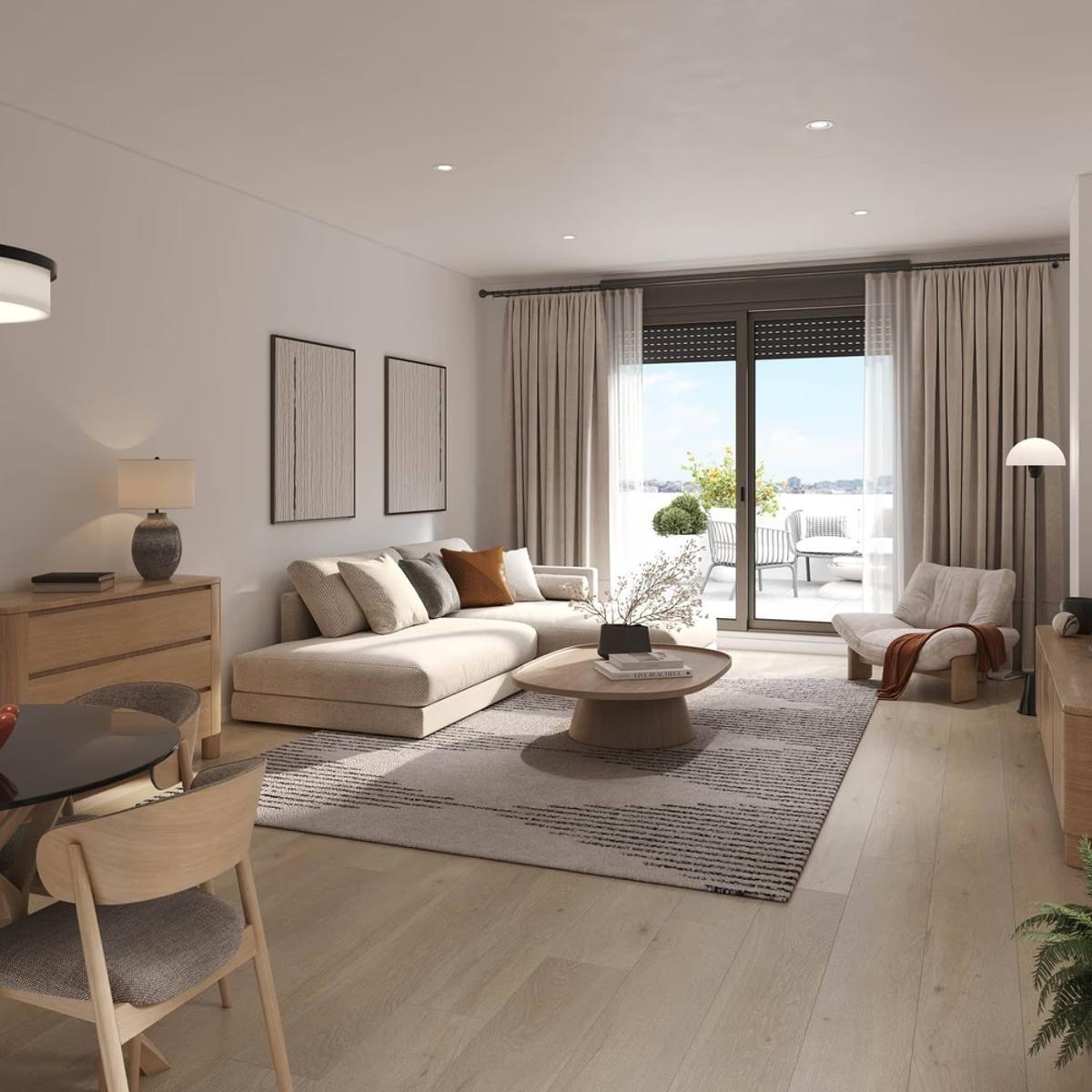 El Residencial Moncayo, una nueva promoción de viviendas de Palmas Altas, en imágenes
