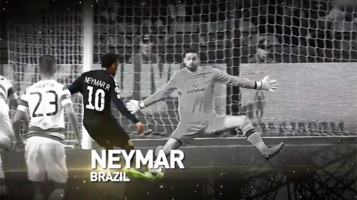 Neymar se queda fuera del top 10 por el Balón de Oro