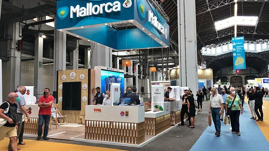 El estand de Mallorca en la feria turística de Barcelona.