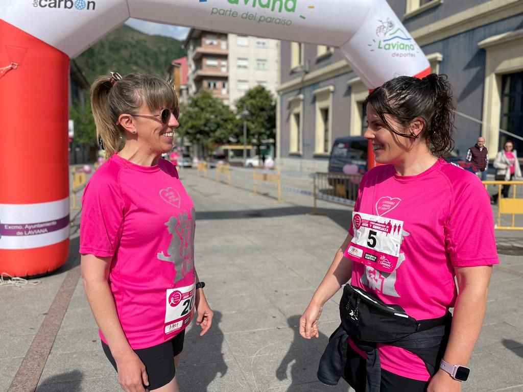 A la carrera en Laviana contra el cáncer