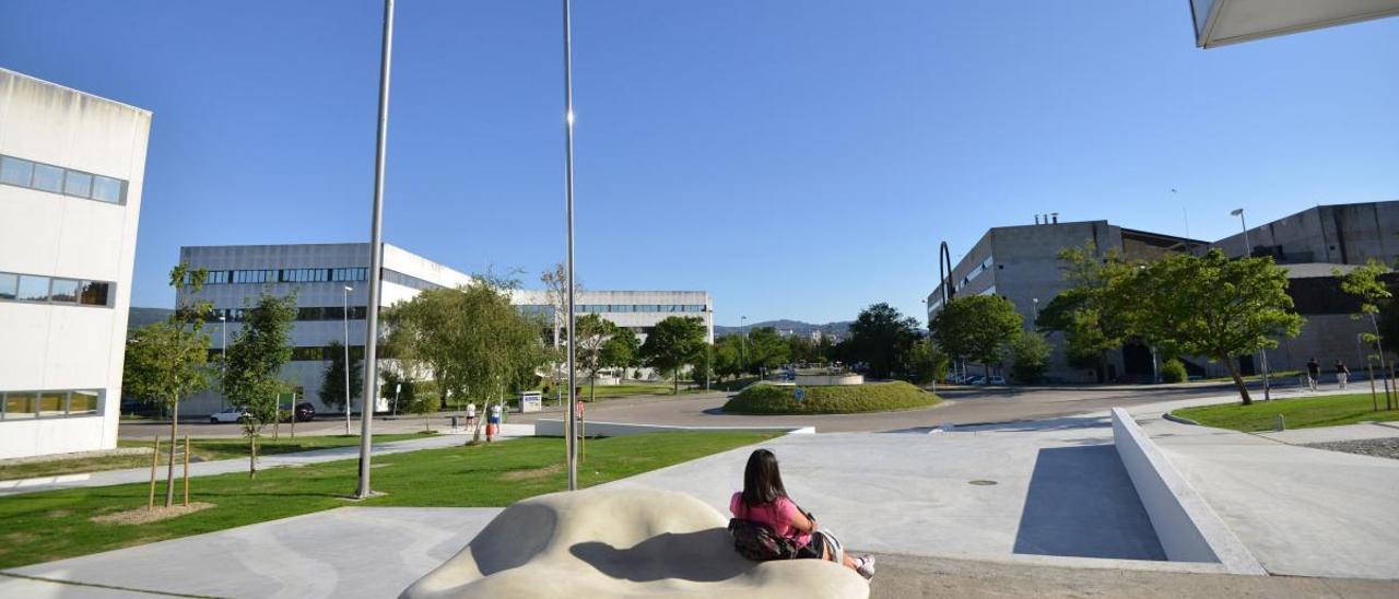 Vista del campus de Pontevedra. // G. Santos