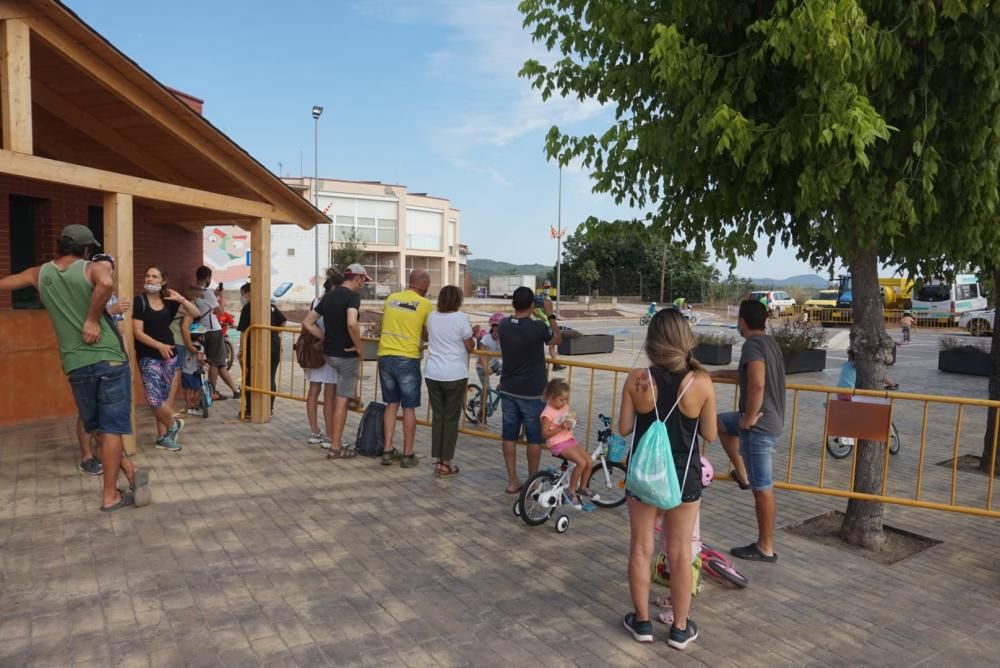 Circuit infantil de bicicletes a càrrec de Dinamic Guie en el marc de la Festa Major de Sant Salvador de Guardiola 2020