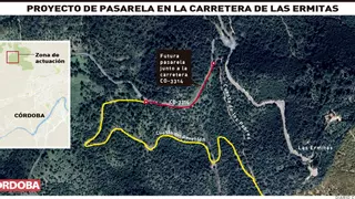 El Caminito del Rey de Córdoba: una pasarela elevada mejorará el acceso a Las Ermitas