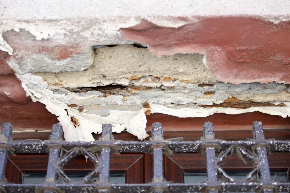 El edificio de la Vigía se cae a pedazos