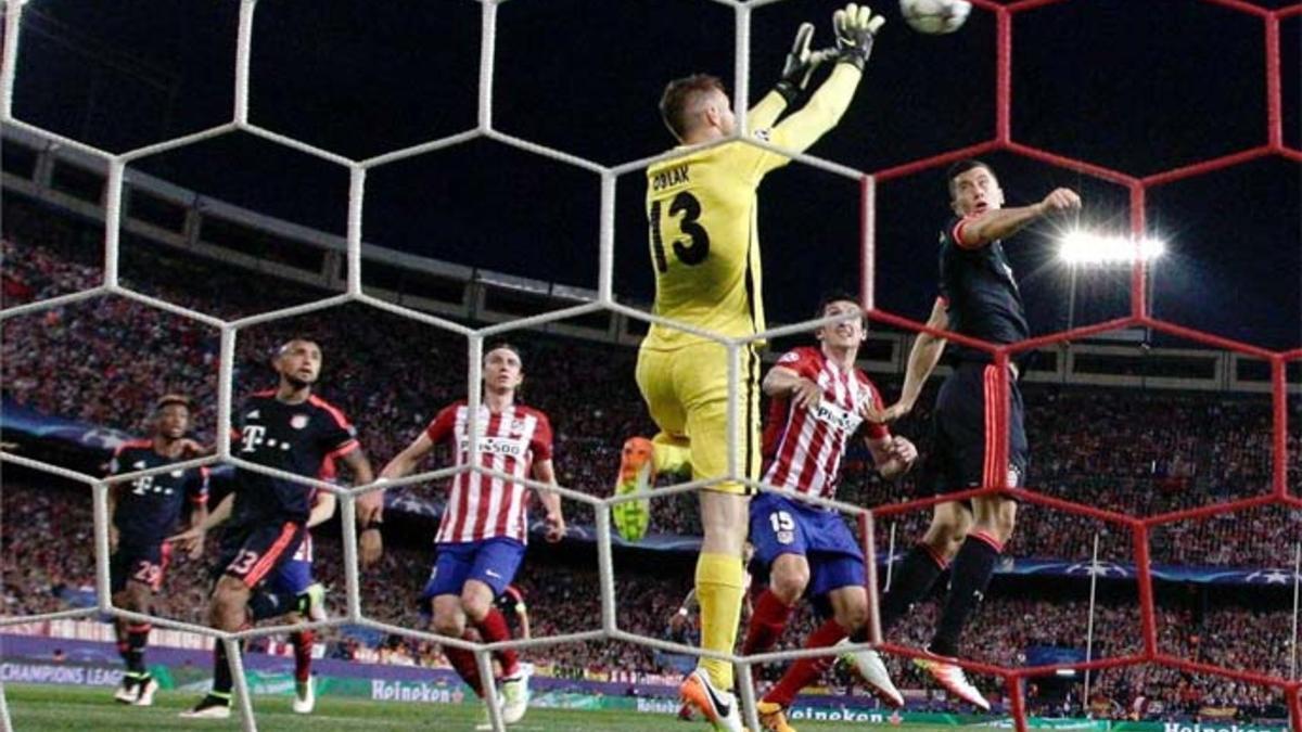 Oblak consiguió mantener su portería a cero