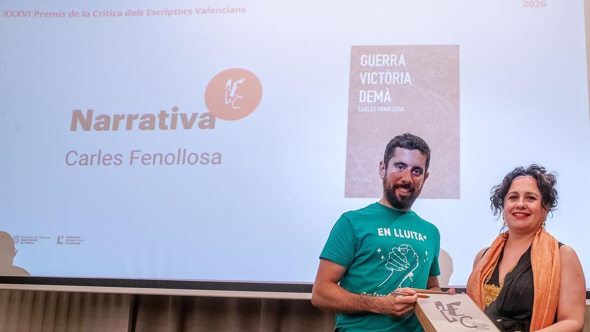 Carles Fenollosa als Premis de la Crítica