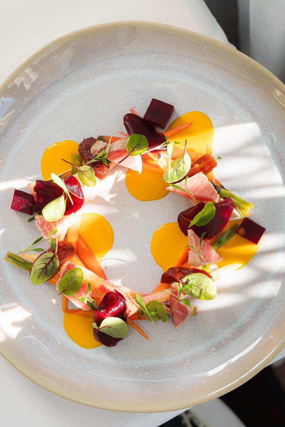 Un plato del Claris Hotel &amp; Spa GL