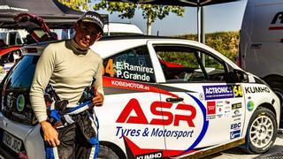 Eddie Ramírez supera con nota su participación en el Rallye de Tierra de Madrid