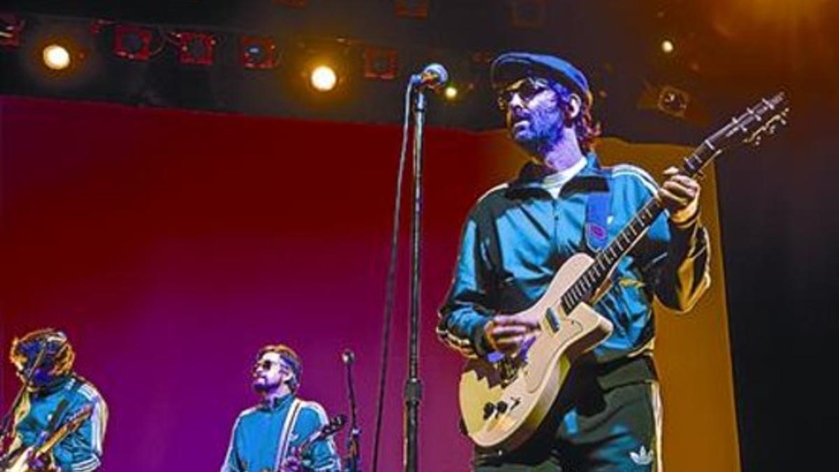 El grupo, con Mark Oliver Everett al frente, el sábado en Barts.