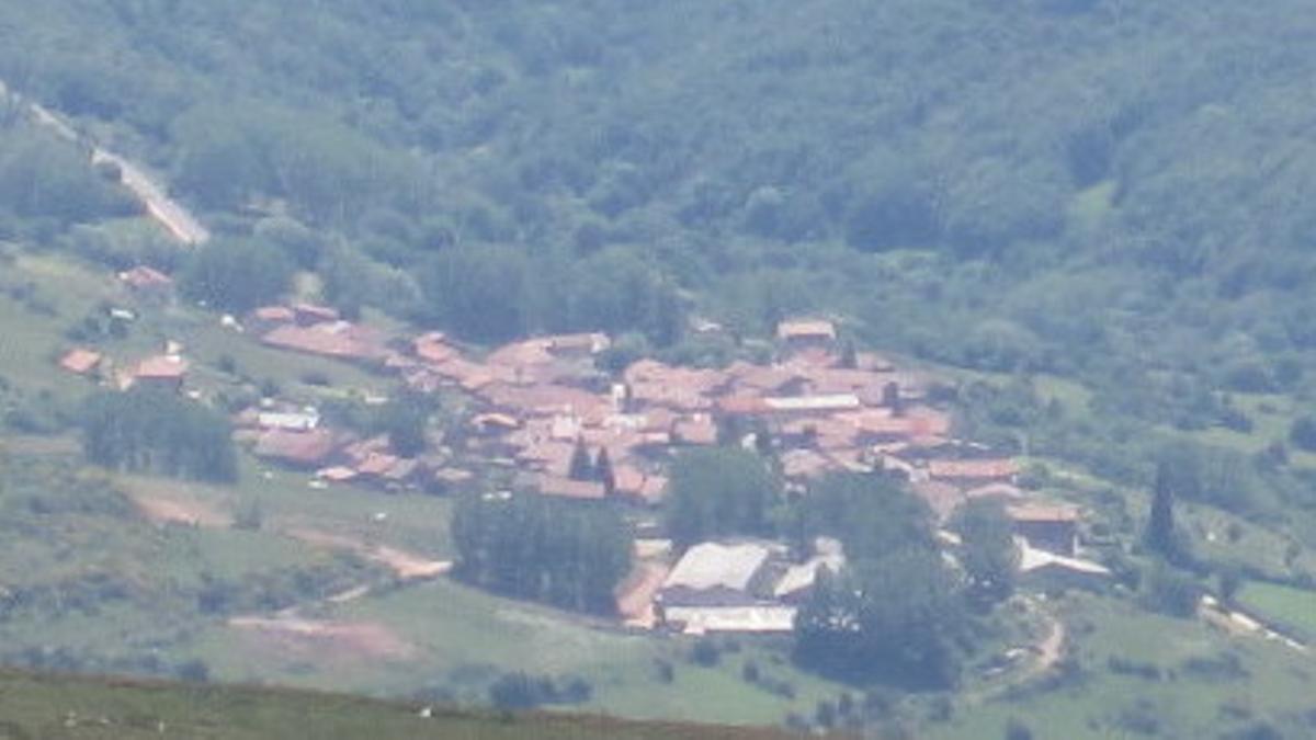 El valle en el que se ubica Brañosera, en Palencia