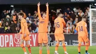 Valencia-Celta en Mestalla en los octavos de Copa del Rey