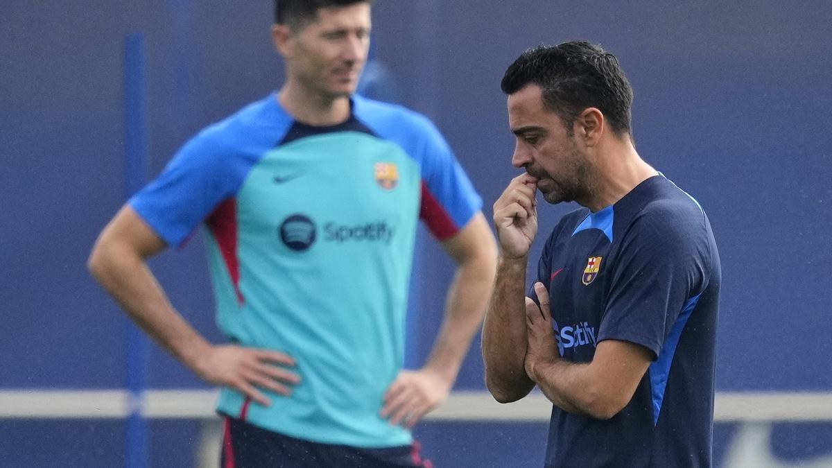 El Barcelona prepara su partido de mañana contra el Villarreal